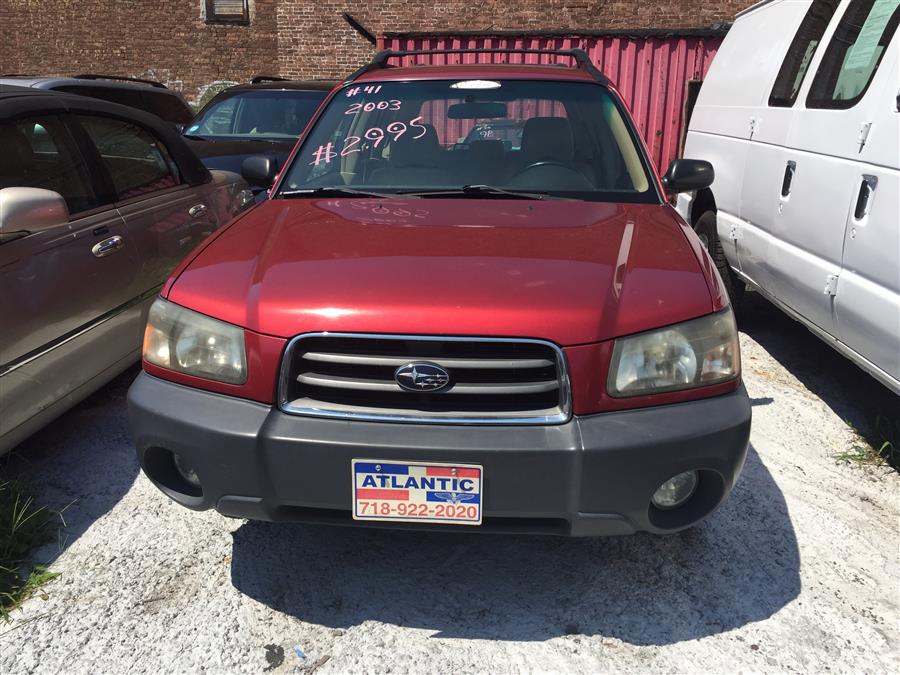 2003 Subaru Forester 4dr 2.5 X Auto, available for sale in Newark, NJ