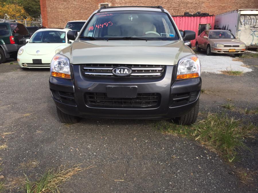 2006 Kia Sportage 4dr LX V6 Auto 4WD, available for sale in Newark, NJ