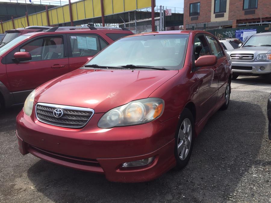 2006 Toyota Corolla 4dr Sdn S Auto, available for sale in Newark, New Jersey | ELITE MOTOR CARS. Newark, New Jersey 2006 Toyota Corolla 4dr Sdn S Auto, available for sale in Newark, New Jersey | ELITE MOTOR CARS. Newark, New Jersey
