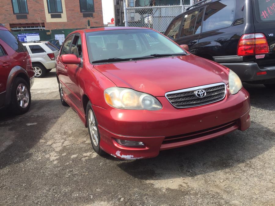 2006 Toyota Corolla 4dr Sdn S Auto, available for sale in Newark, New Jersey | ELITE MOTOR CARS. Newark, New Jersey 2006 Toyota Corolla 4dr Sdn S Auto, available for sale in Newark, New Jersey | ELITE MOTOR CARS. Newark, New Jersey