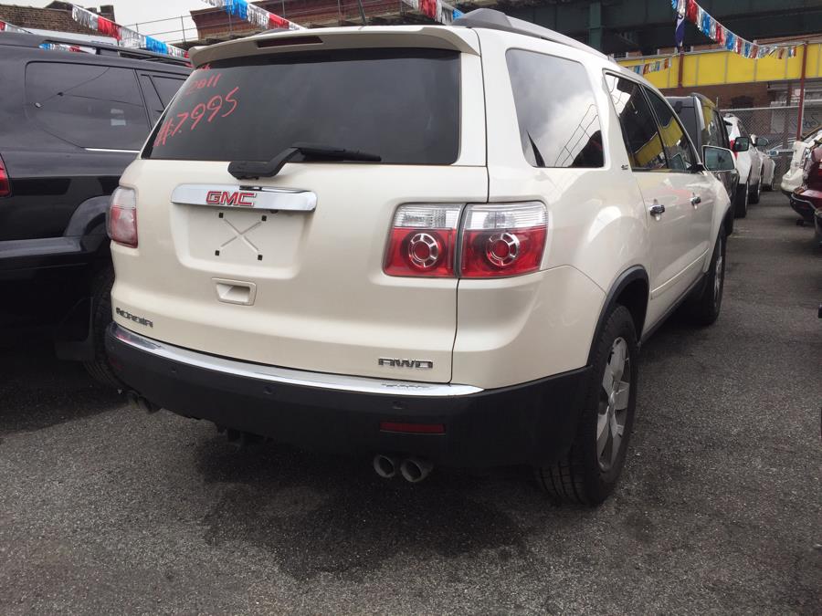2011 GMC Acadia AWD 4dr SLT1, available for sale in Newark, New Jersey | ELITE MOTOR CARS. Newark, New Jersey 2011 GMC Acadia AWD 4dr SLT1, available for sale in Newark, New Jersey | ELITE MOTOR CARS. Newark, New Jersey