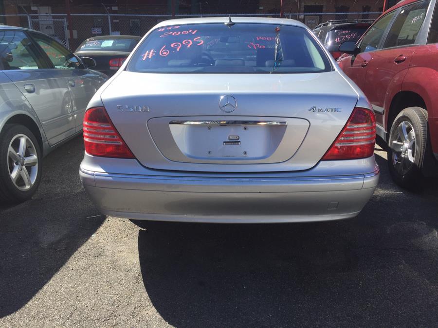 2004 Mercedes-Benz S-Class 4dr Sdn 5.0L 4MATIC, available for sale in Newark, NJ